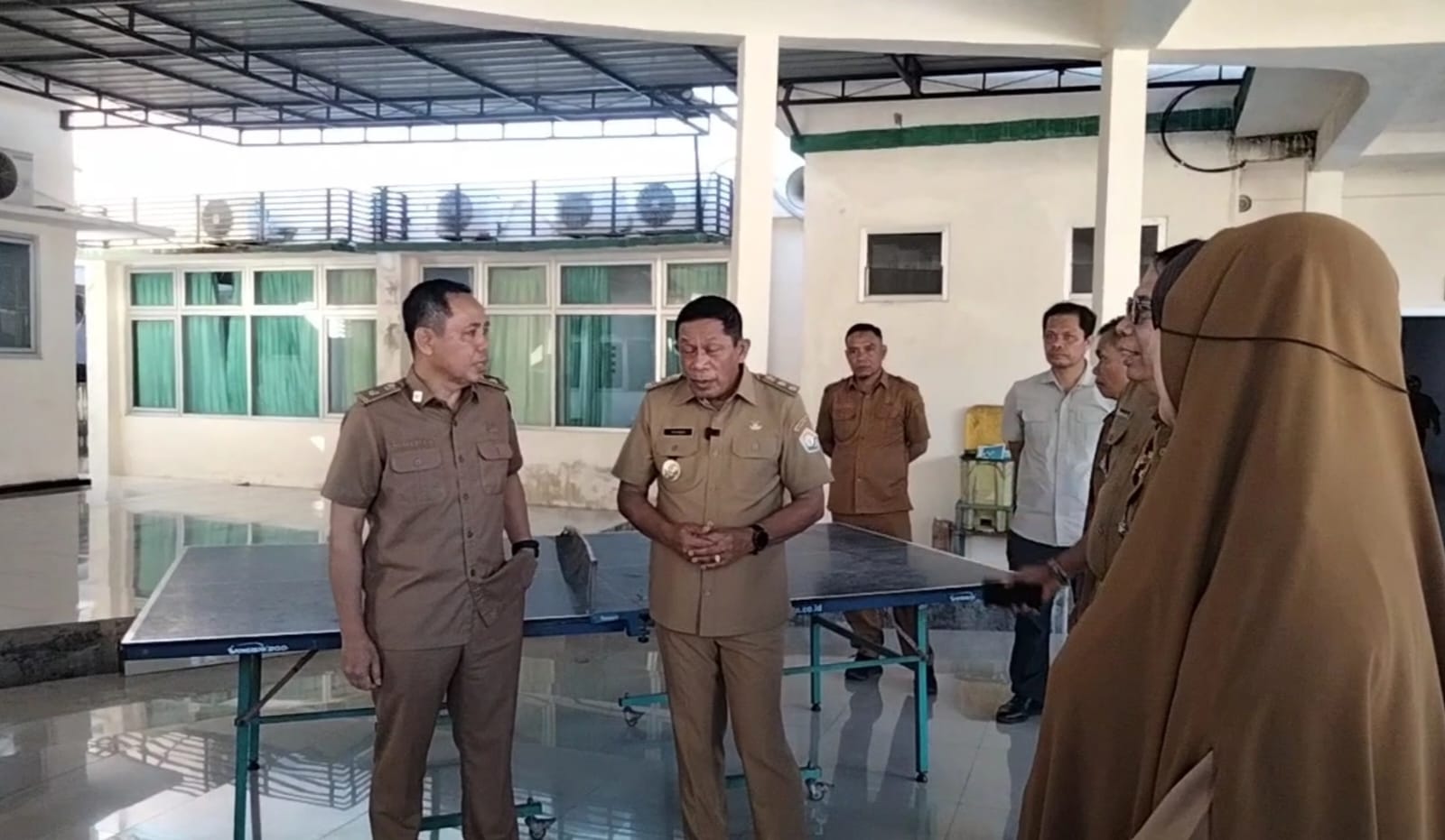 Sidak Dinas Tanaman Pangan Dan Peternakan Sultra, Wagub Hugua Minta Kedisiplinan ASN Ditingkatkan Lagi.