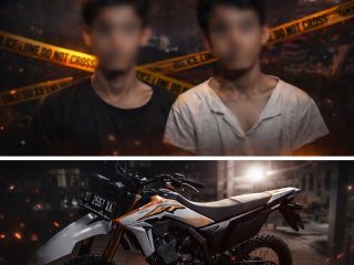 Dua Pemuda di Kendari Dibekuk Usai Gasak Motor CRF, Gunakan Kunci T hingga Gadai ke Rental Mobil