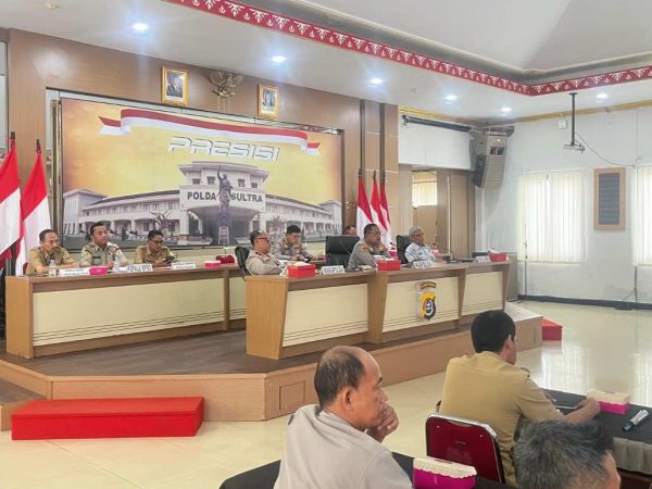 Kapolda Sultra Ikuti Arahan Wakapolri Antisipasi El Niño Ekstrem, Perkuat Mitigasi dan Ketahanan Pangan