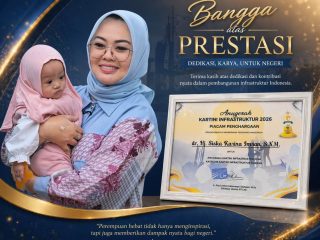 Siska Karina Imran Wali Kota Kendari Raih Anugerah Kartini Infrastruktur Daerah 2026