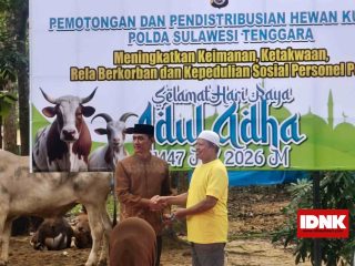 Polda Sultra Salurkan Ribuan Kupon Kurban, Wujud Kepedulian Sosial dan Pengabdian Polri untuk Masyarakat