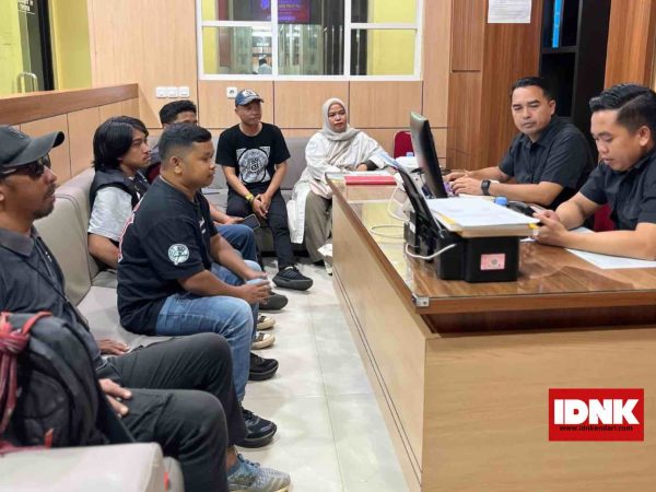 AJI-IJTI-KKJ Laporkan Serangan Digital Jurnalis Kendarihariini.com ke Polda Sultra