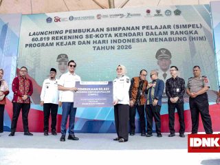 Dukung Inklusi Keuangan Sejak Dini, Bank Sultra Salurkan 50.537 Rekening Simpel pada Peluncuran Program KEJAR Pemkot Kendari