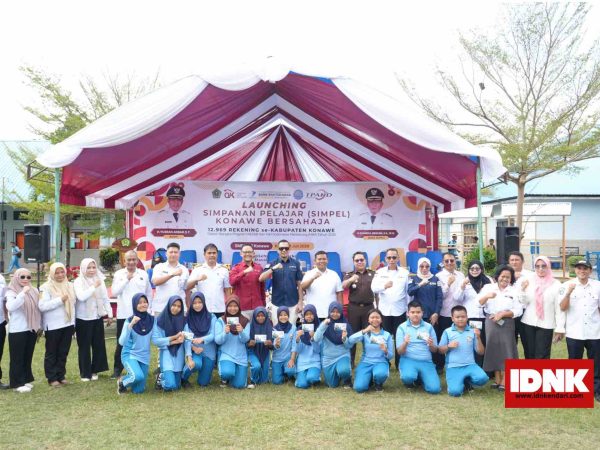 OJK dan Pemda Konawe Luncurkan Program Simpel Bersahaja, 12.969 Pelajar Miliki Rekening Tabungan